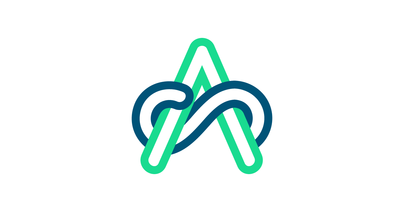asekvi logo design - logo icon on a white background