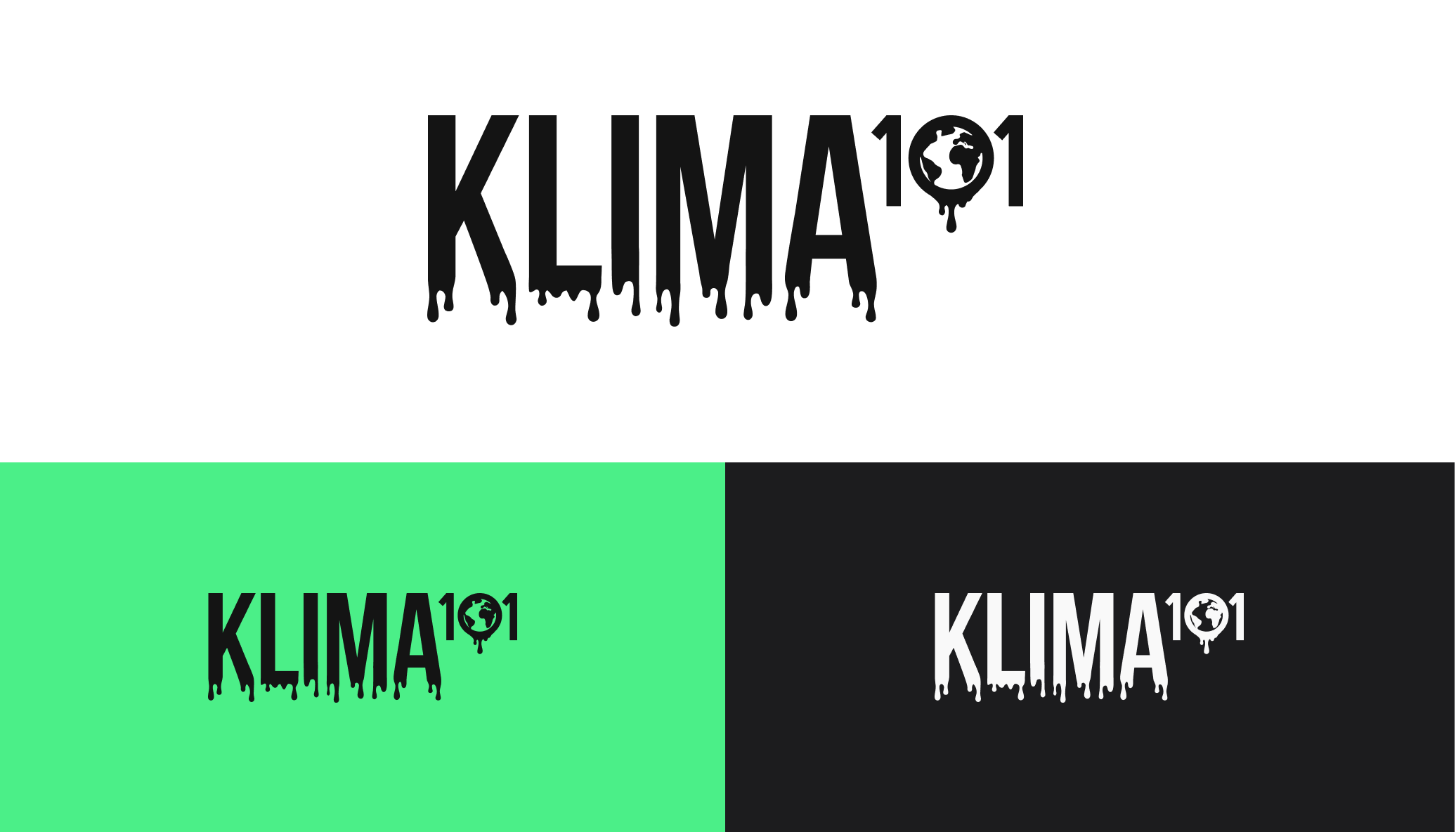 klima101 logo design